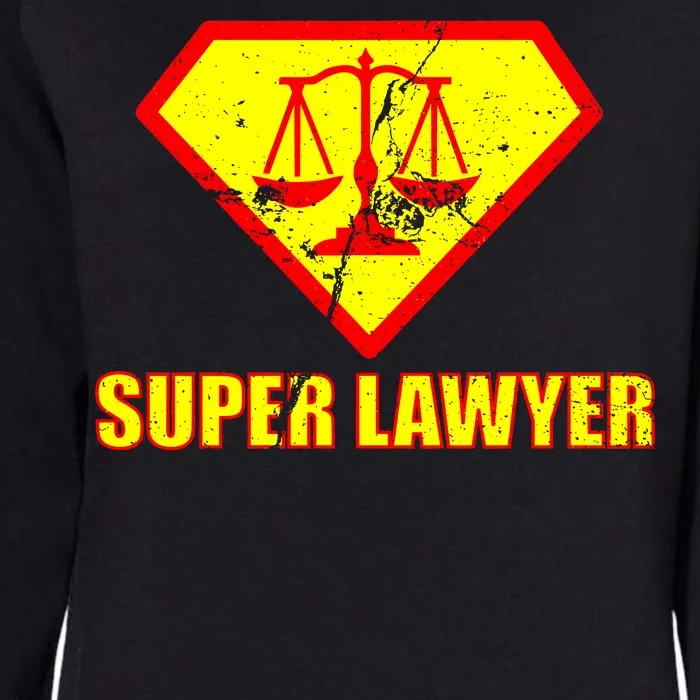 Super Lawyer Womens California Wash Sweatshirt