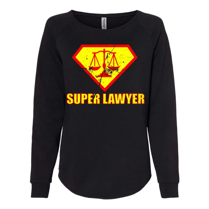 Super Lawyer Womens California Wash Sweatshirt