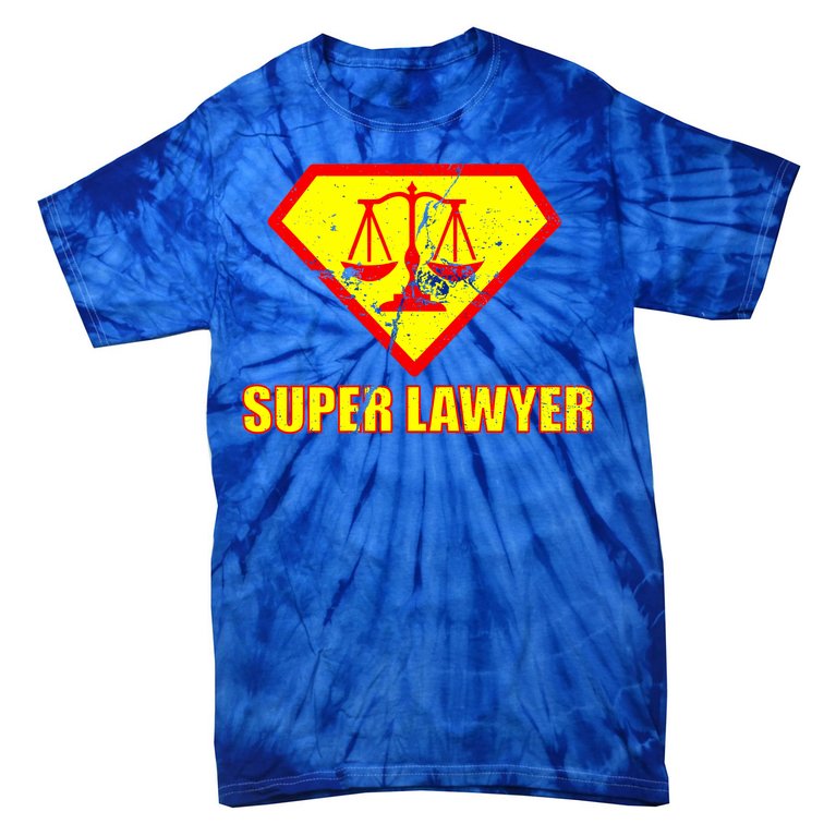 Super Lawyer Tie-Dye T-Shirt