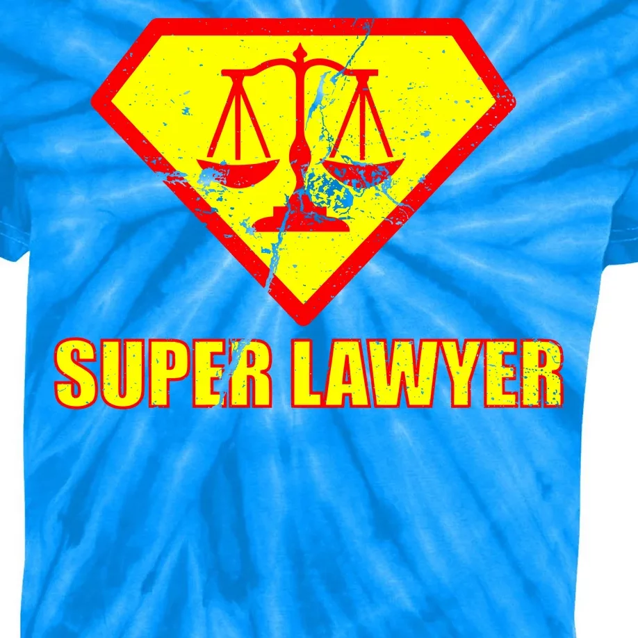 Super Lawyer Kids Tie-Dye T-Shirt