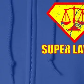 Super Lawyer Full Zip Hoodie