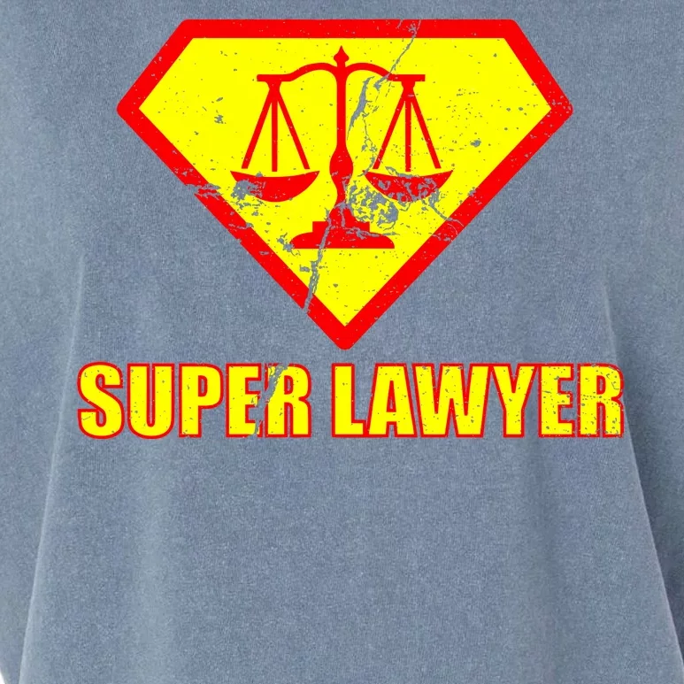 Super Lawyer Garment-Dyed Women's Muscle Tee