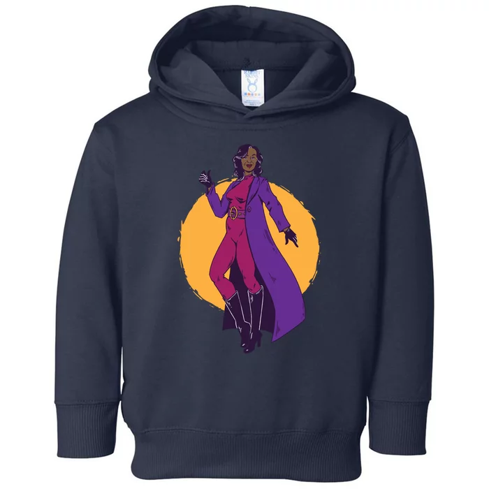 Super Michelle Obama Toddler Hoodie