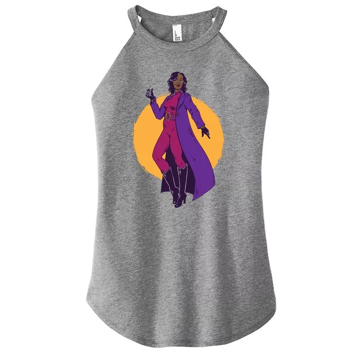 Super Michelle Obama Women’s Perfect Tri Rocker Tank