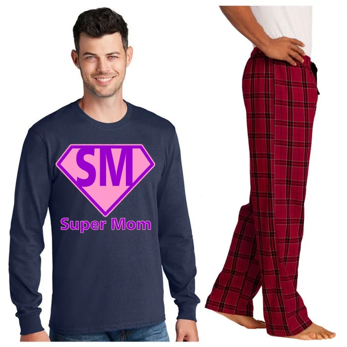 Super Mom Long Sleeve Pajama Set