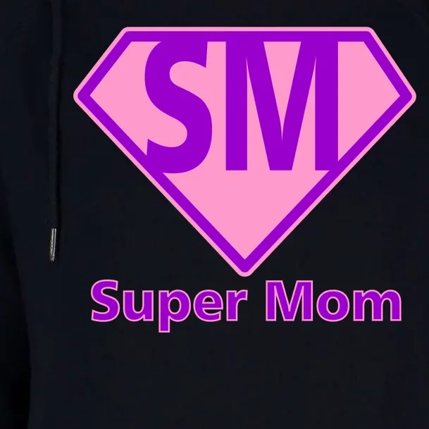 Super Mom Womens Funnel Neck Pullover Hood