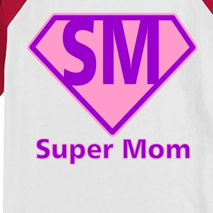 Super Mom Kids Colorblock Raglan Jersey