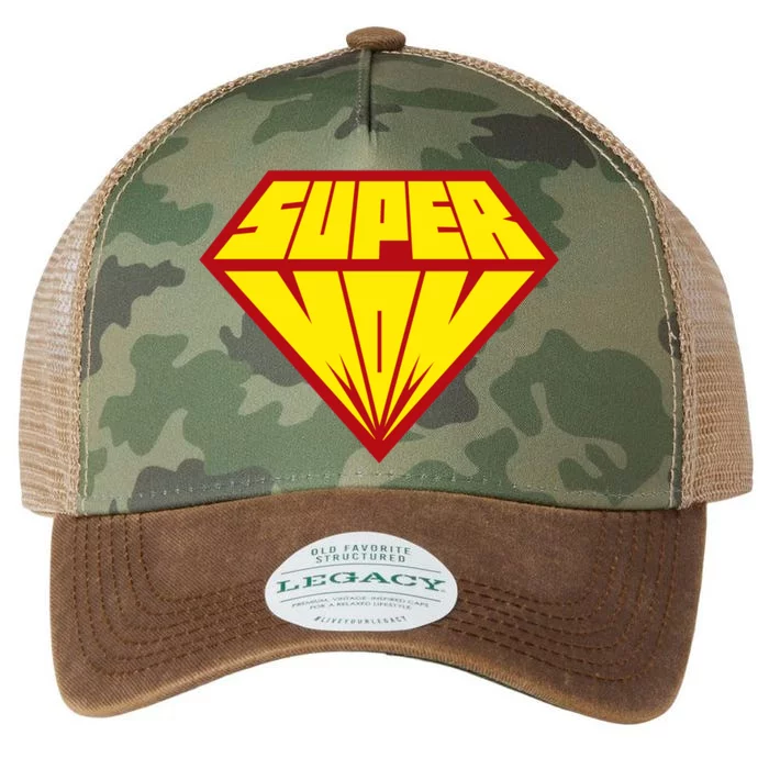 Super Mom Comic Superhero Legacy Tie Dye Trucker Hat