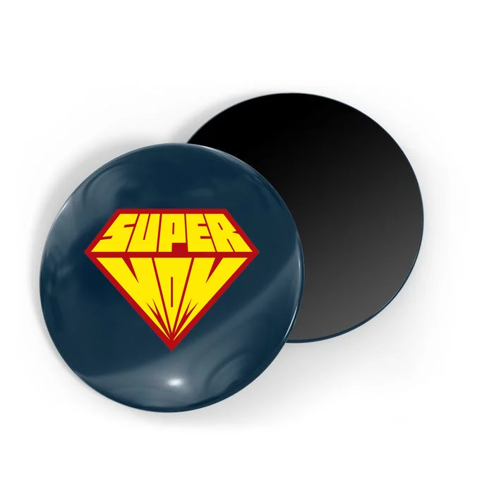 Super Mom Comic Superhero Magnet