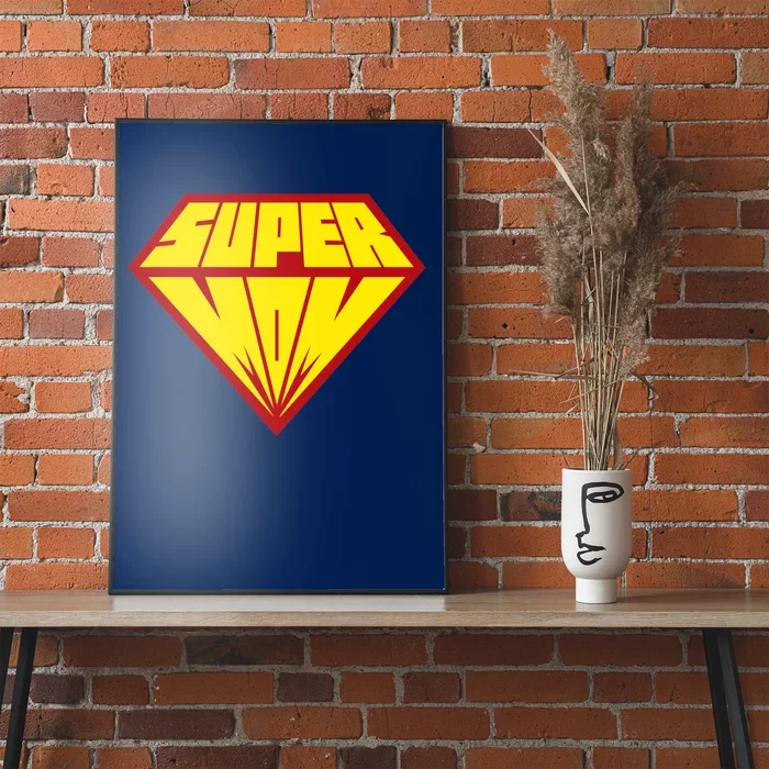 Super Mom Comic Superhero Poster