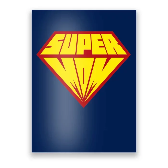 Super Mom Comic Superhero Poster