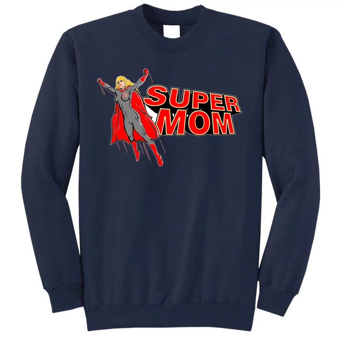 Super Mom Figure Tall Sweatshirt