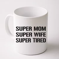 Super Mom Funny Gifts For Mothers Front & Back Stainless Steel Travel Mug