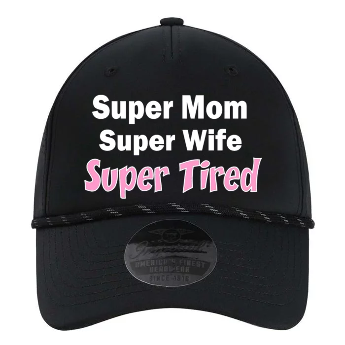 Super Mom Super Wife Super Tired Performance The Dyno Cap