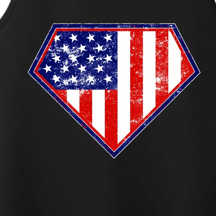 Super Patriot US Flag Performance Tank