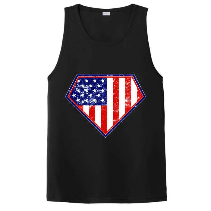 Super Patriot US Flag Performance Tank