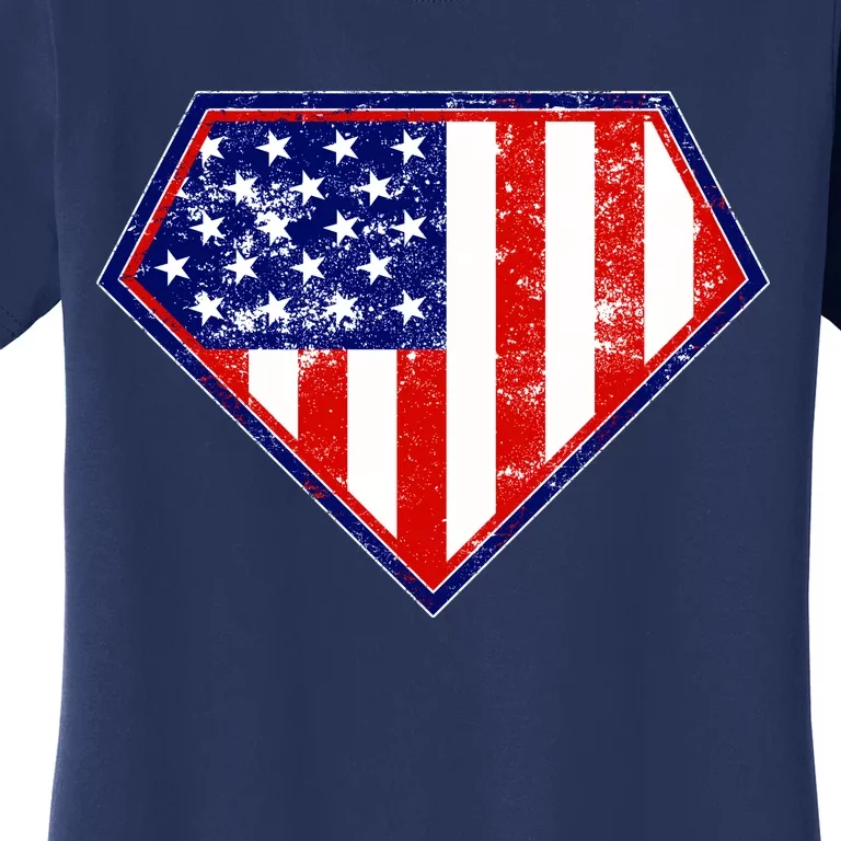 Super Patriot US Flag Women's T-Shirt