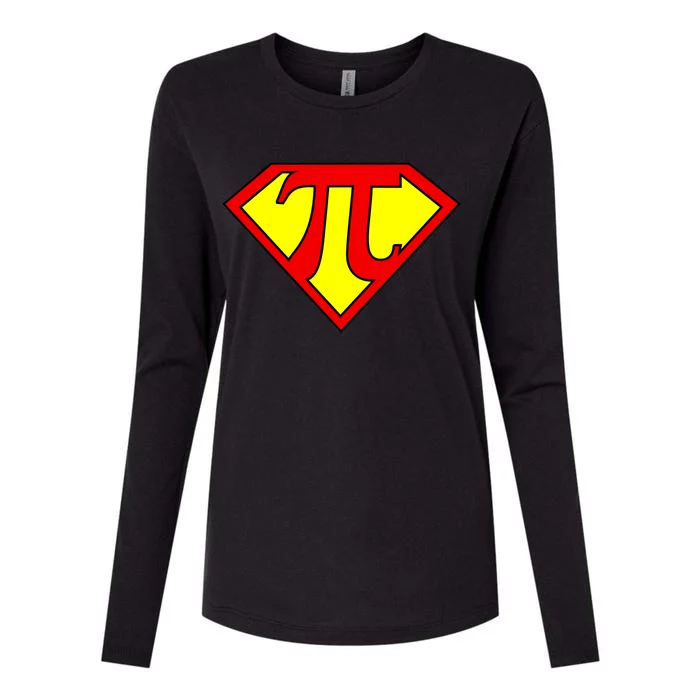 Super Pi Day 3.14 Womens Cotton Relaxed Long Sleeve T-Shirt