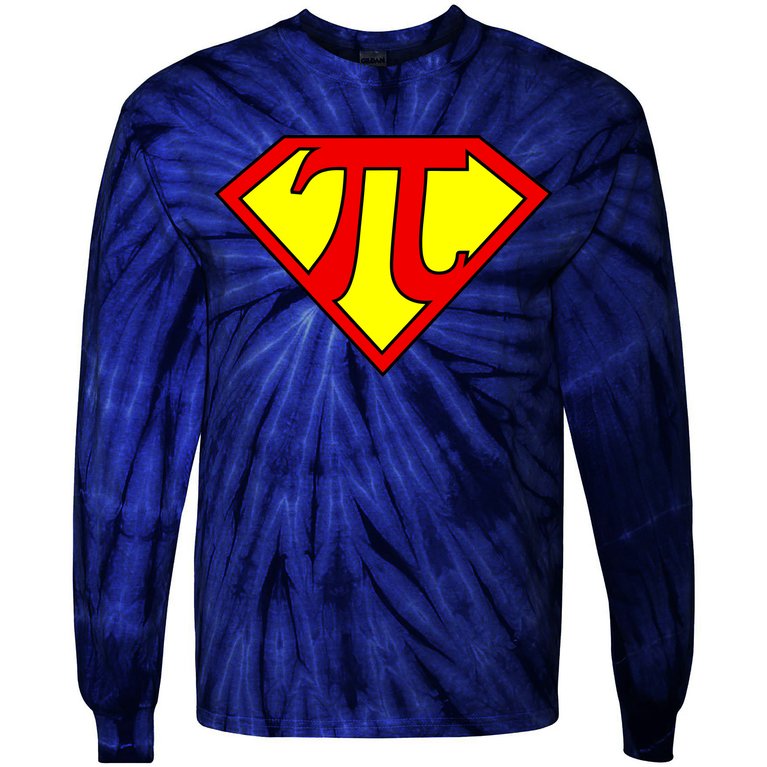 Super Pi Day 3.14 Tie-Dye Long Sleeve Shirt