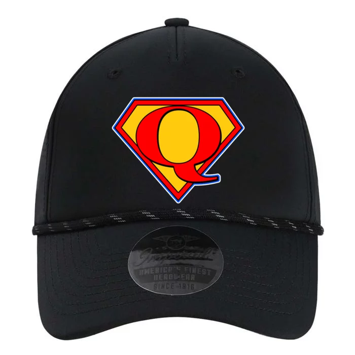 Super Qanon Logo Performance The Dyno Cap