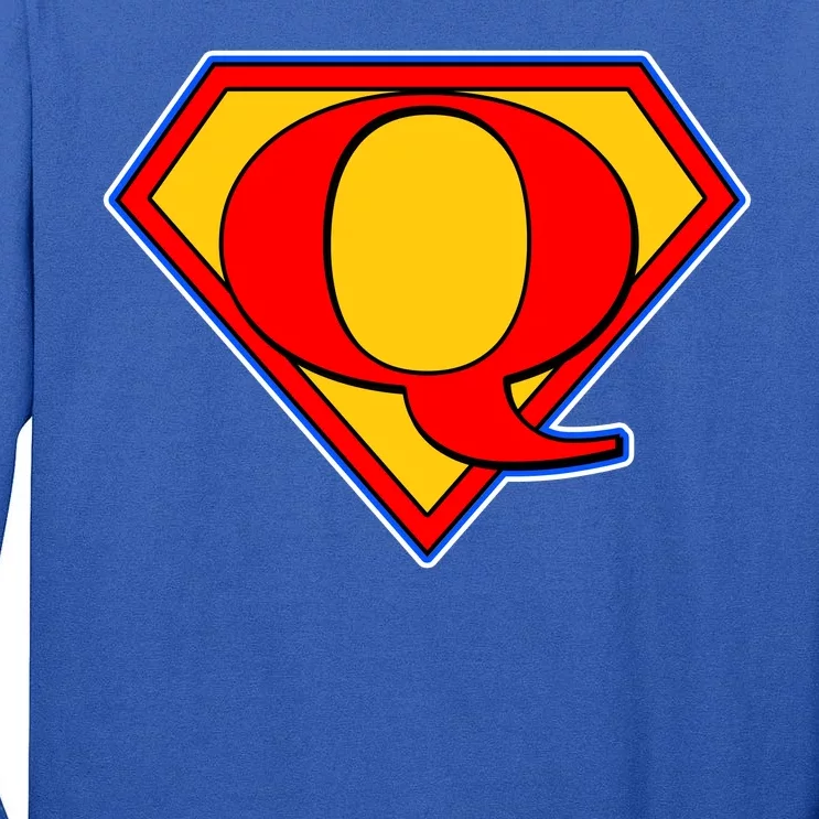 Super Qanon Logo Tall Long Sleeve T-Shirt