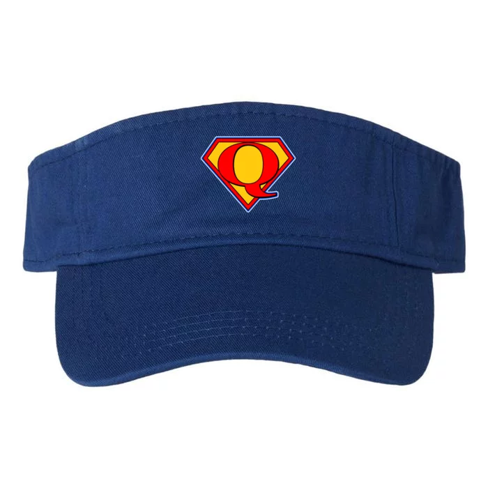 Super Qanon Logo Valucap Bio-Washed Visor