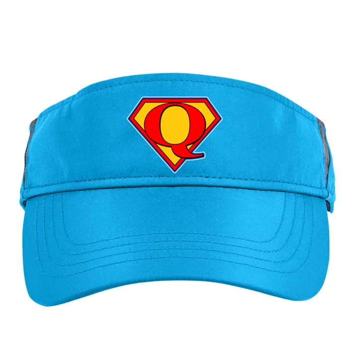 Super Qanon Logo Adult Drive Performance Visor