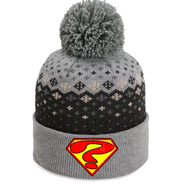 Super Question Retro The Baniff Cuffed Pom Beanie