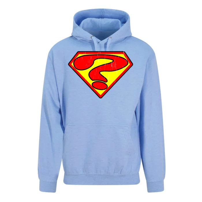 Super Question Retro Unisex Surf Hoodie