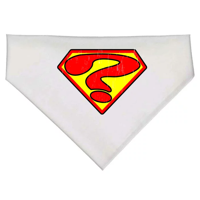 Super Question Retro USA-Made Doggie Bandana