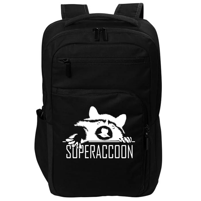 Super Raccoon Superraccon Trash Panda Impact Tech Backpack