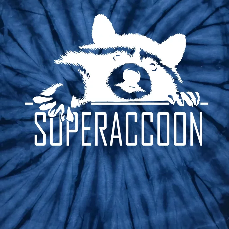 Super Raccoon Superraccon Trash Panda Tie-Dye T-Shirt