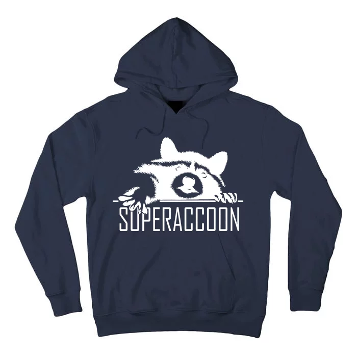 Super Raccoon Superraccon Trash Panda Tall Hoodie