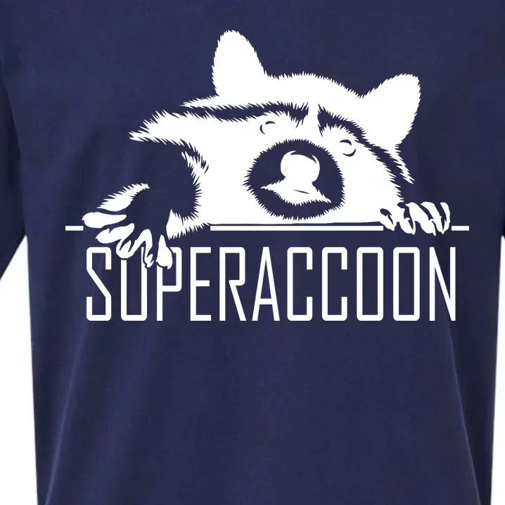 Super Raccoon Superraccon Trash Panda Sueded Cloud Jersey T-Shirt