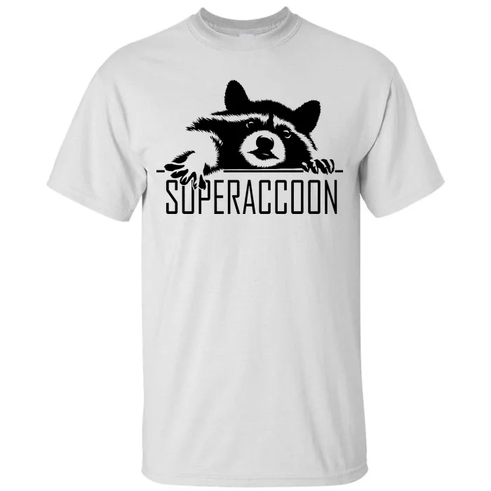 Super Raccoon Superraccon Trash Panda Tall T-Shirt