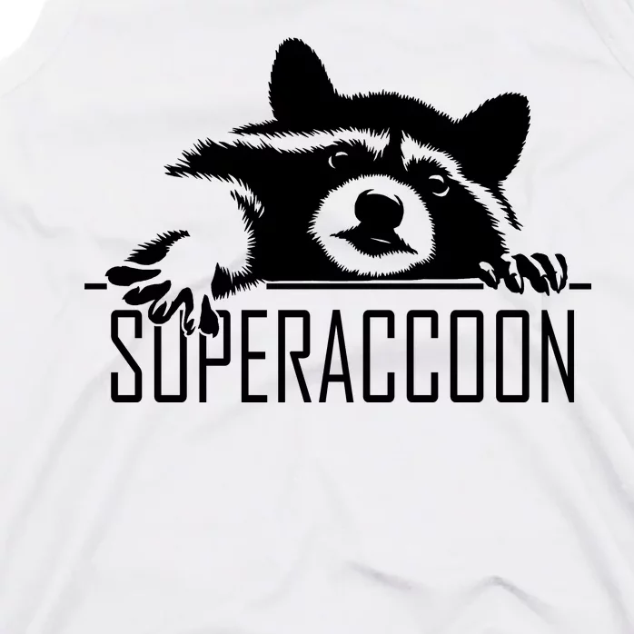 Super Raccoon Superraccon Trash Panda Tank Top