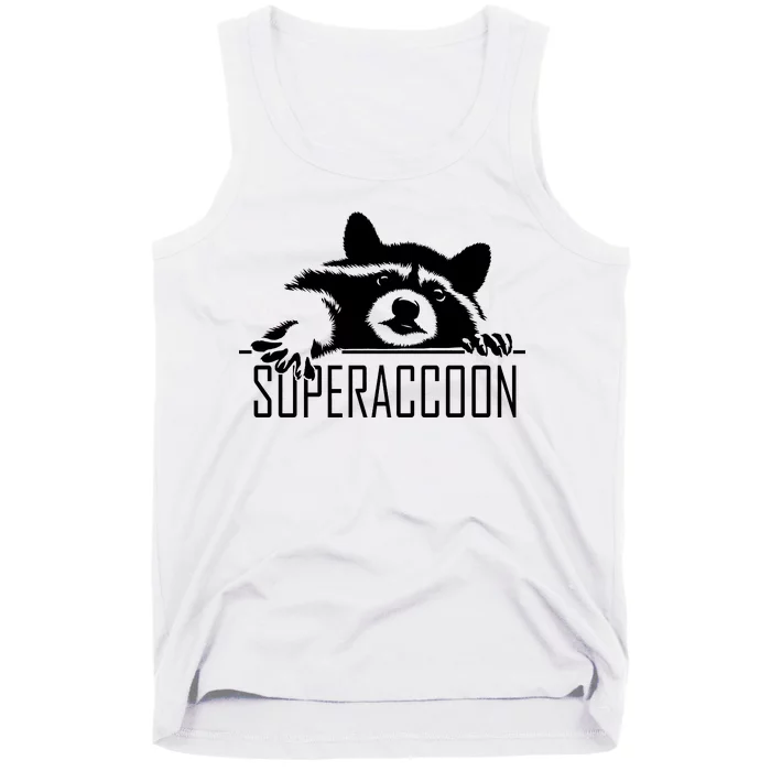 Super Raccoon Superraccon Trash Panda Tank Top