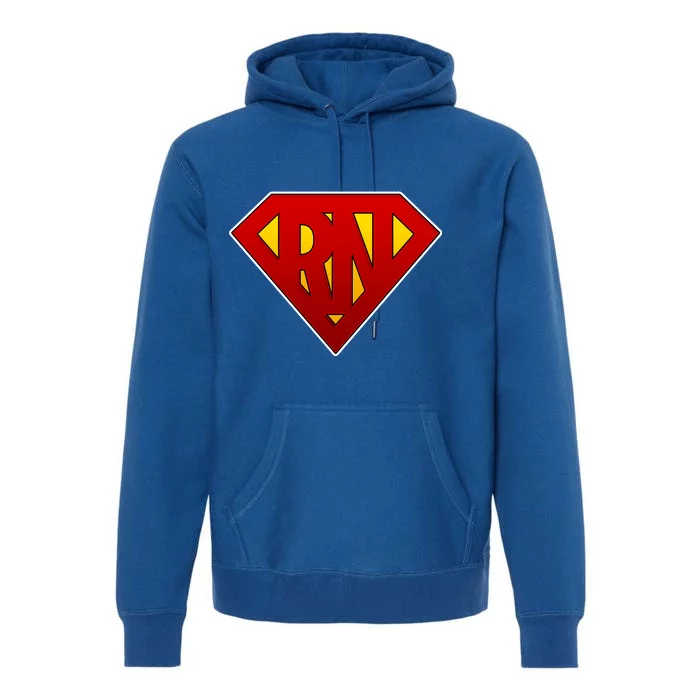 Super RN Registered Nurse Premium Hoodie