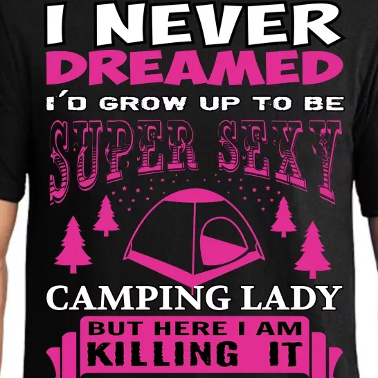 Super Sexy Camping Lady Pajama Set