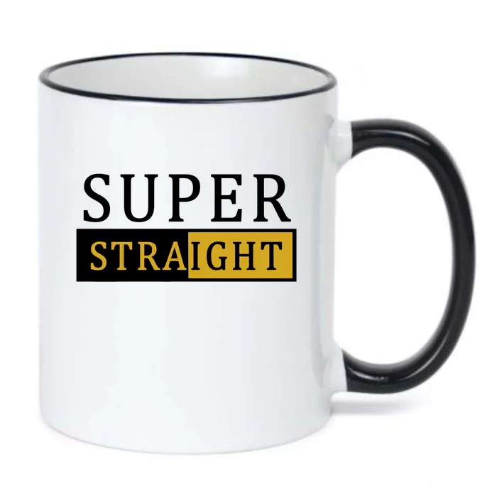 Super Straight Black Color Changing Mug