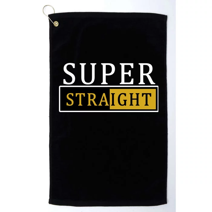 Super Straight Platinum Collection Golf Towel