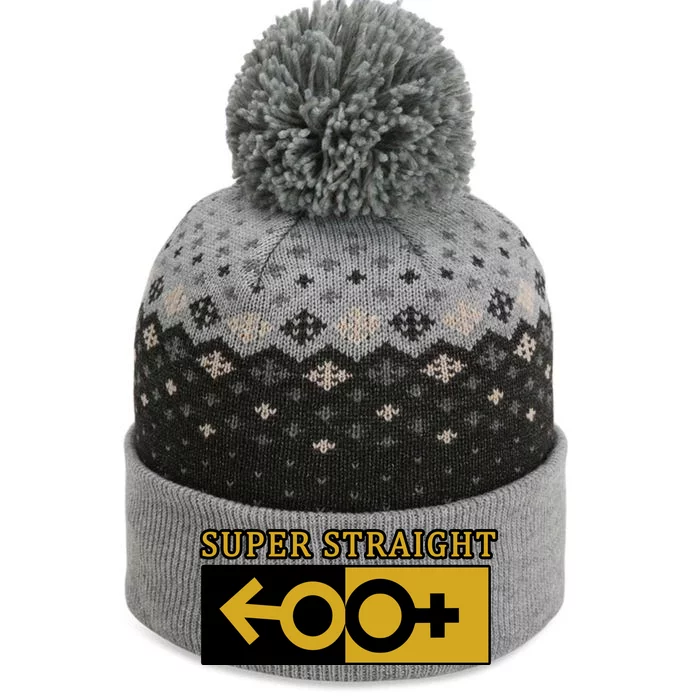 Super Straight Identity The Baniff Cuffed Pom Beanie