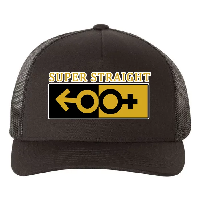 Super Straight Identity Yupoong Adult 5-Panel Trucker Hat