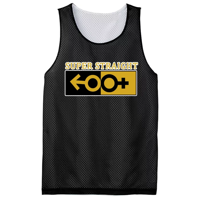 Super Straight Identity Mesh Reversible Basketball Jersey Tank