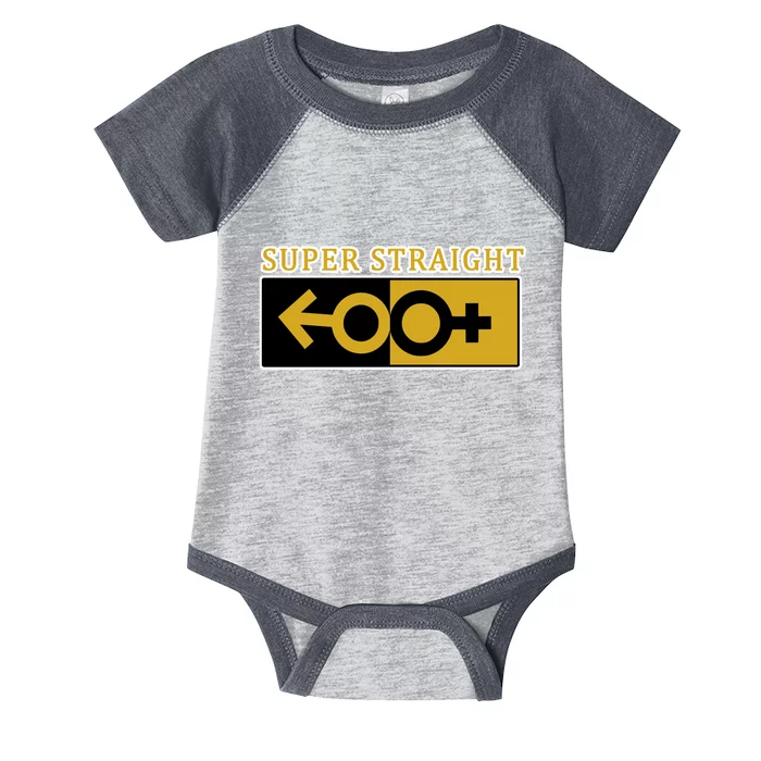 Super Straight Identity Infant Baby Jersey Bodysuit