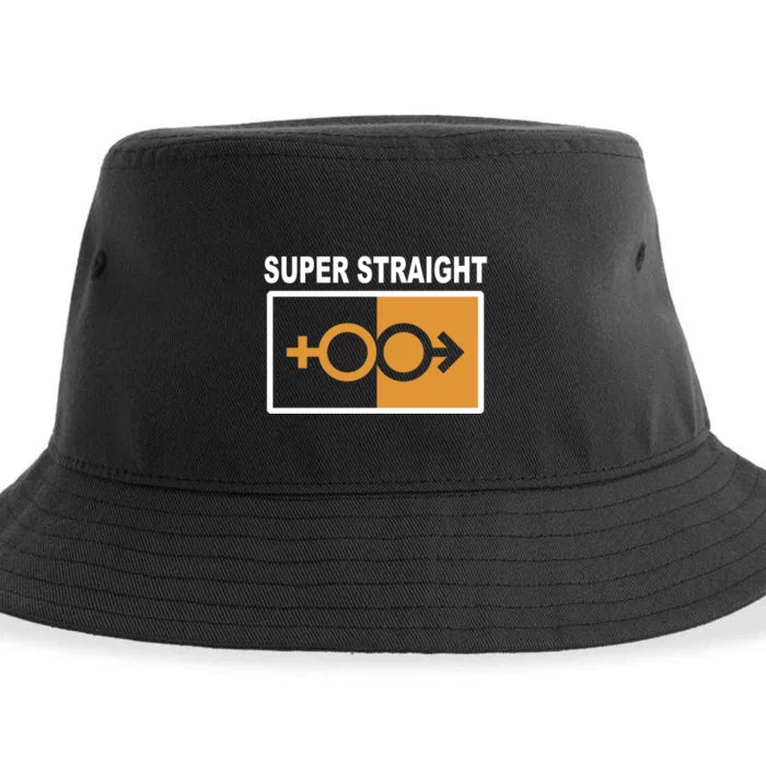 Super Straight Pride Bar Style Sustainable Bucket Hat