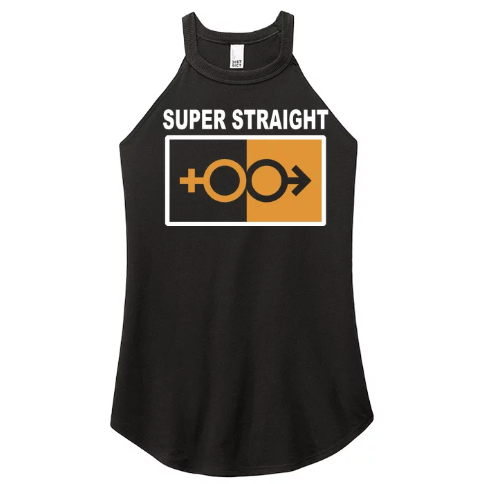 Super Straight Pride Bar Style Women’s Perfect Tri Rocker Tank