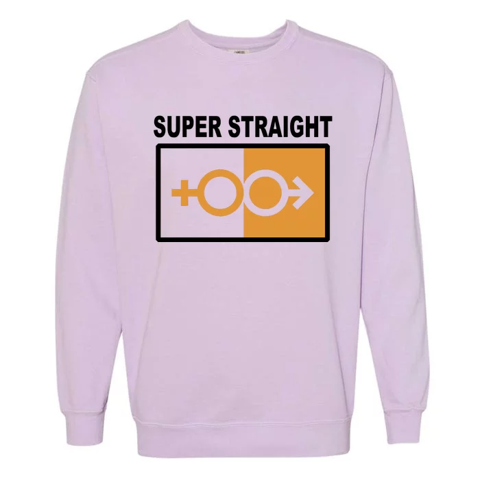 Super Straight Pride Bar Style Garment-Dyed Sweatshirt