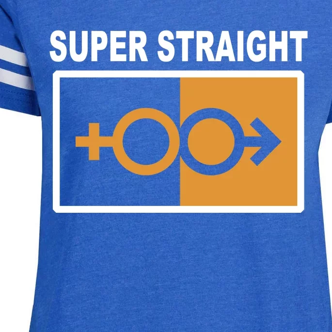 Super Straight Pride Bar Style Enza Ladies Jersey Football T-Shirt