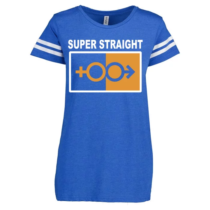 Super Straight Pride Bar Style Enza Ladies Jersey Football T-Shirt